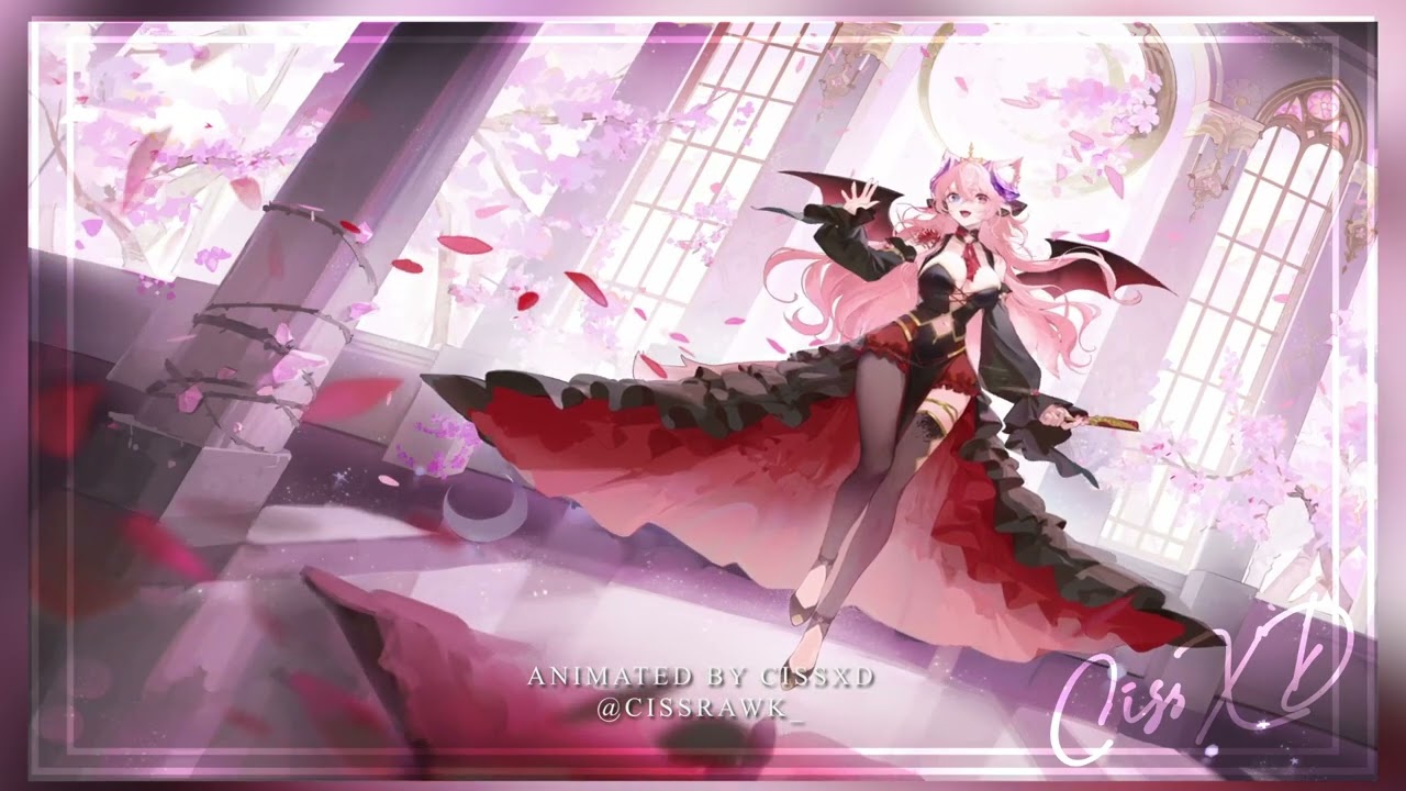 Sakura Himegimi character animation loop